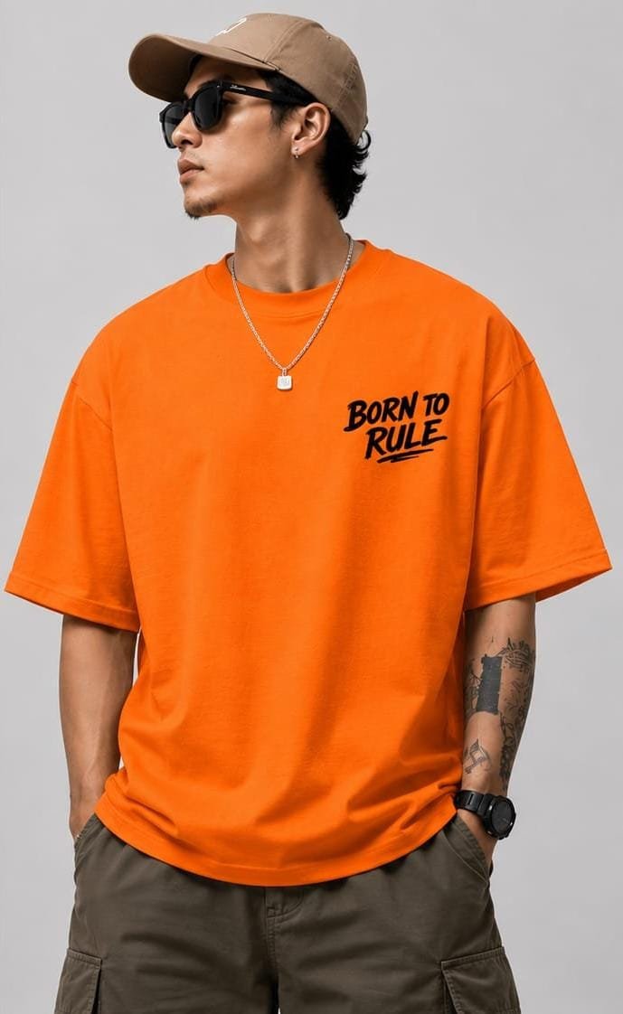 Street Rule t-shirts (Orange)