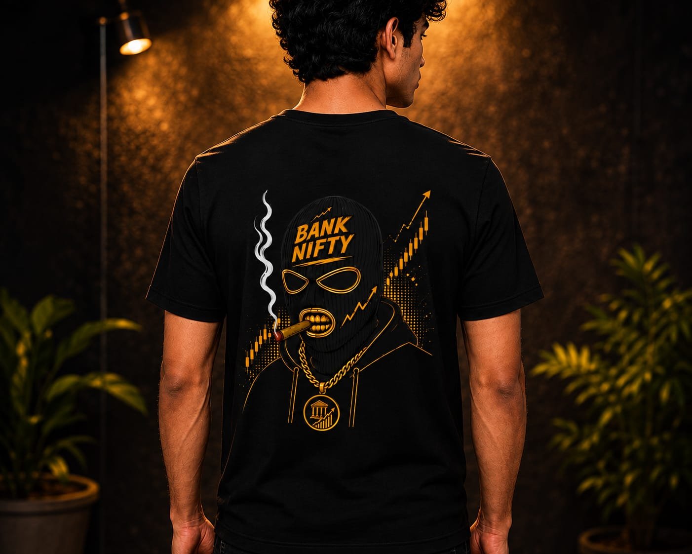 BANK NIFTY Trader T-Shirt (Black)