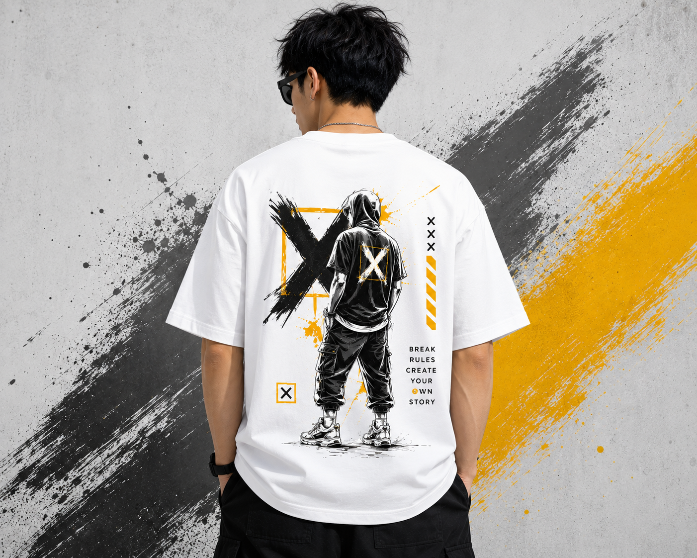 Urban X Streetwear Oversize T-Shirt (white)