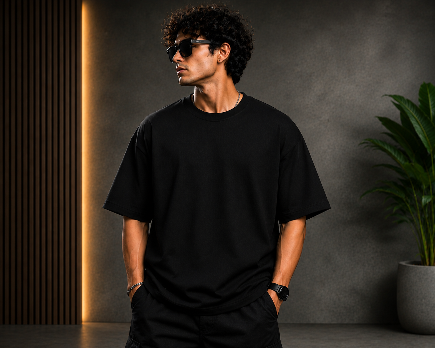 Premium Oversized T-Shirt Front (FRONT)